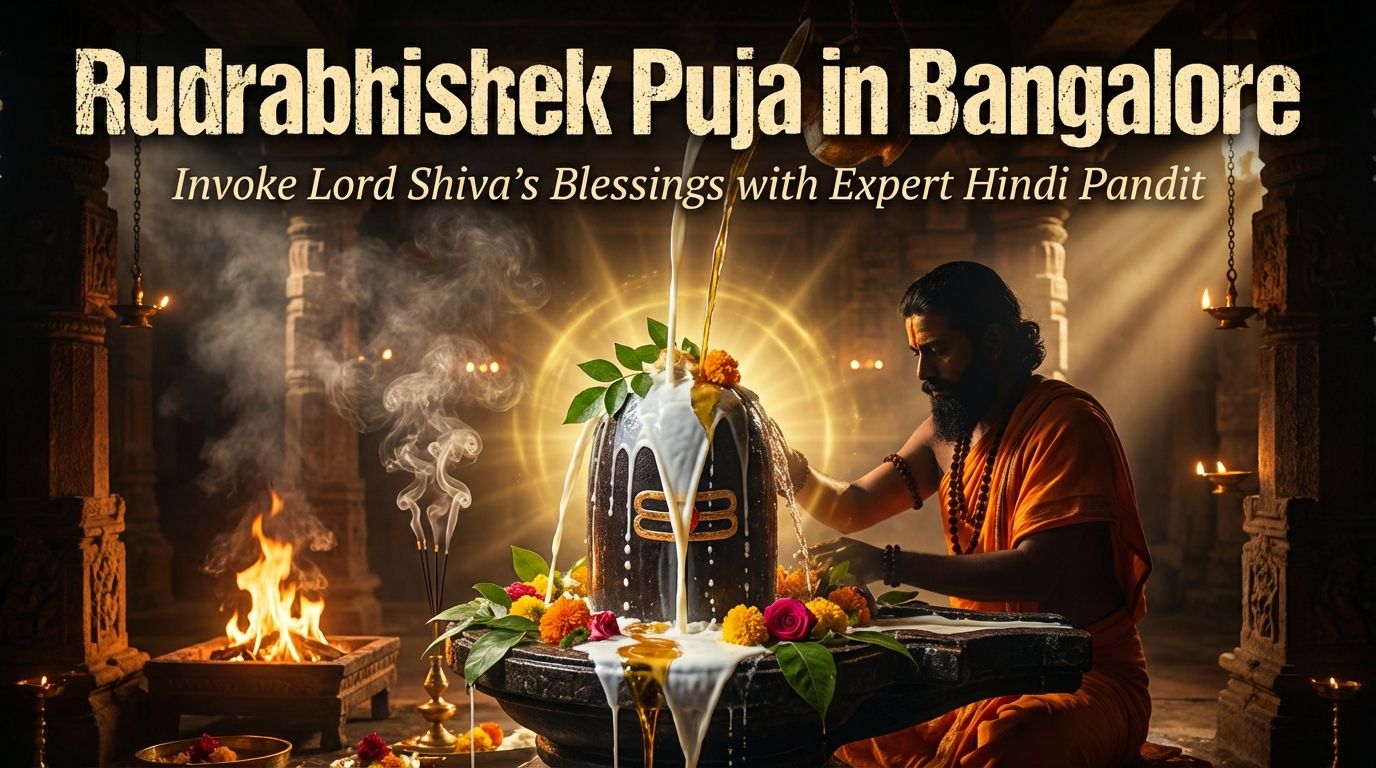 Vedic Rudrabhishek ceremony